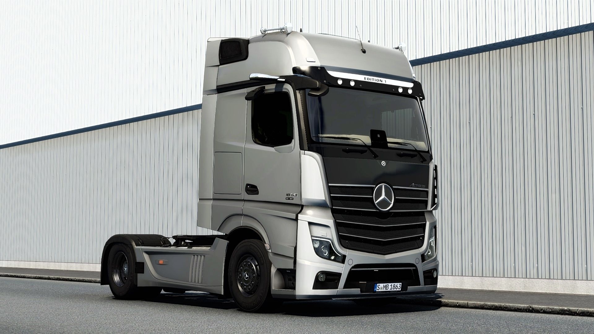 МОД Mercedes Benz New Actros 2019 v2.4 ДЛЯ EURO TRUCK SIMULATOR 2