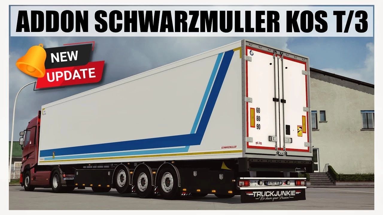 МОД Schwarzmuller KOS T3/E v2.0 ДЛЯ EURO TRUCK SIMULATOR 2