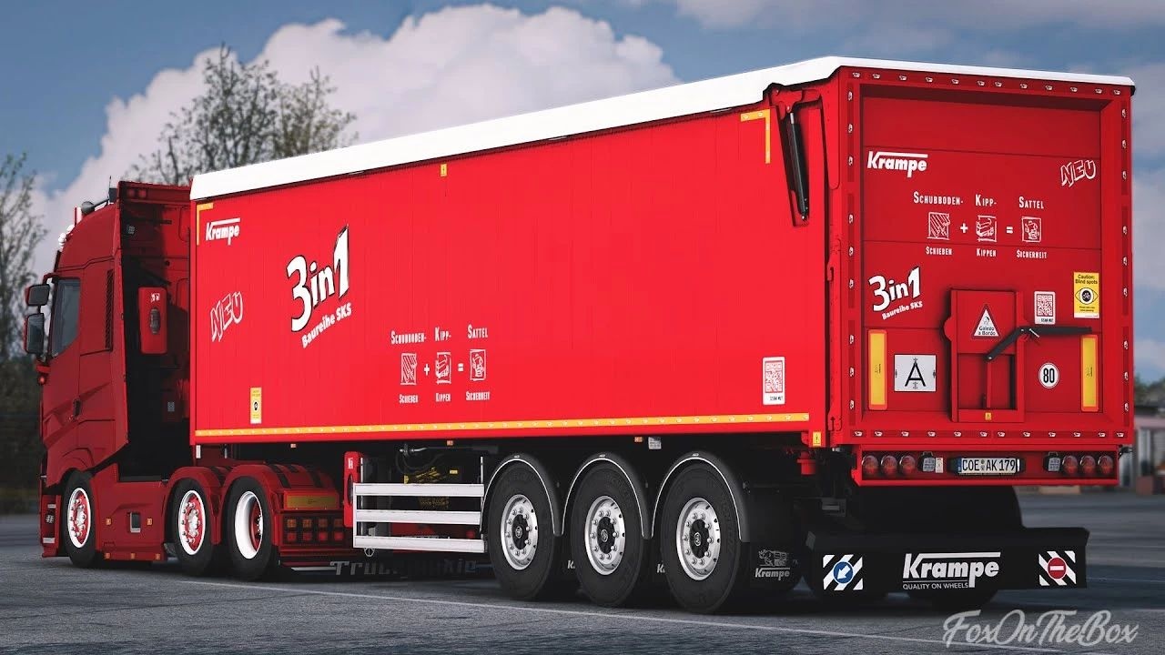 МОД Krampe SKS30 1050 Trailer v2.6 ДЛЯ EURO TRUCK SIMULATOR 2