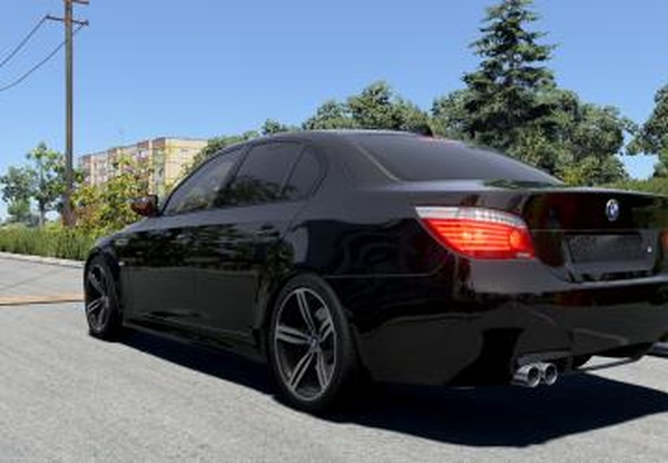 Мод BMW M5 E60 версия 2.02 Fix для BeamNG.drive (v0.39.x)