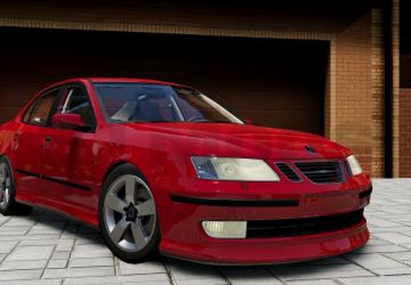 Мод Saab 9-3 версия 2.2 для BeamNG.drive (v0.39.x)