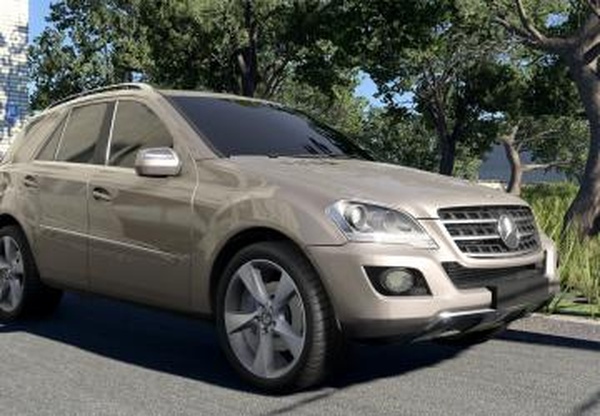 Мод Mercedes-Benz M-Class (W164) версия 1.4 для BeamNG.drive (v0.39.x)