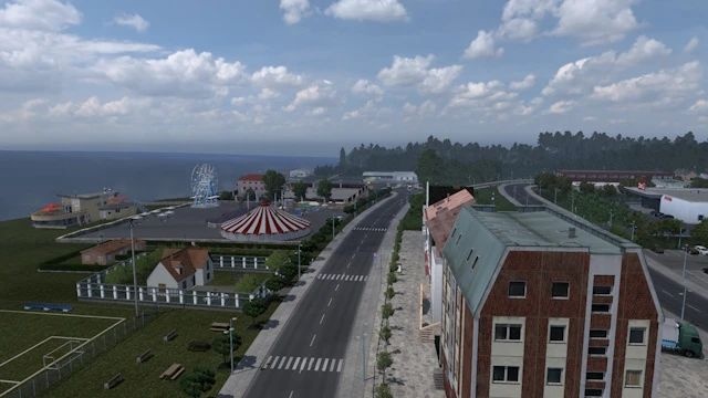 МОД Pyla map add-on v1.7 ДЛЯ EURO TRUCK SIMULATOR 2