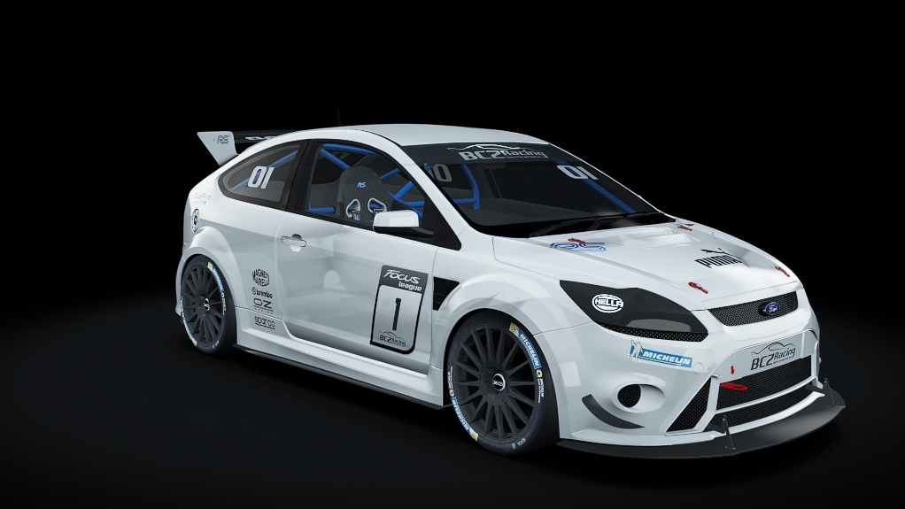 Мод Ford Focus RS MK2 Junior CUP v1.2.1 для Assetto Corsa
