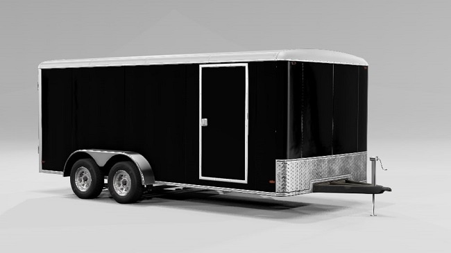 Мод Wider Enclosed Trailer v3.0.0 (0.39.x) ДЛЯ BEAMNG.DRIVE