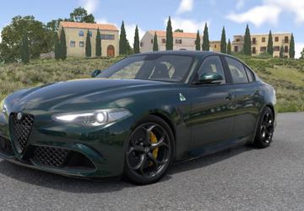 Мод Alfa Romeo Giulia (2015-2026) версия 1.0 для BeamNG.drive (v0.39.x)