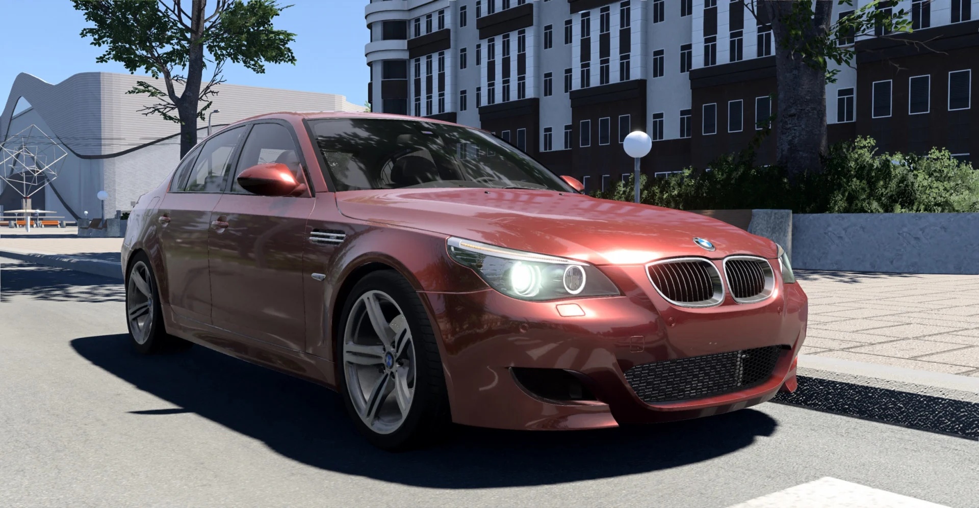 Мод BMW M5 E60 v2.02 Fix (0.39.x) ДЛЯ BEAMNG.DRIVE