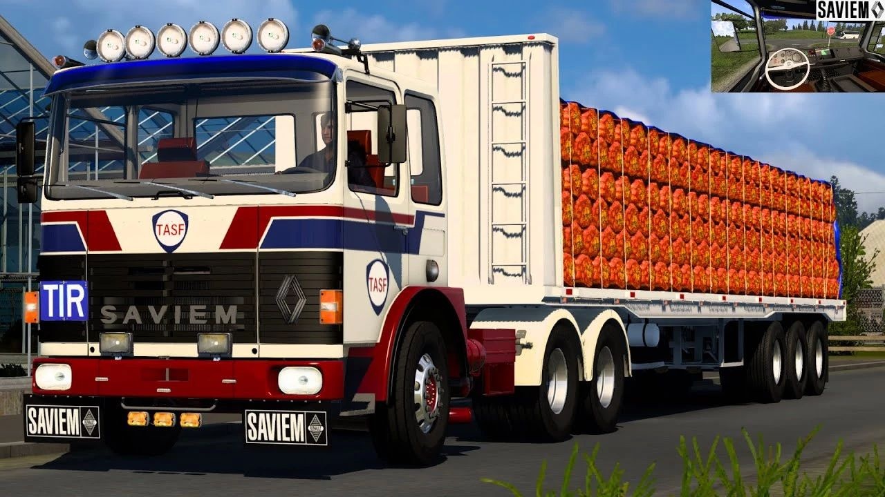 МОД Saviem PS30 v1.3 ДЛЯ EURO TRUCK SIMULATOR 2