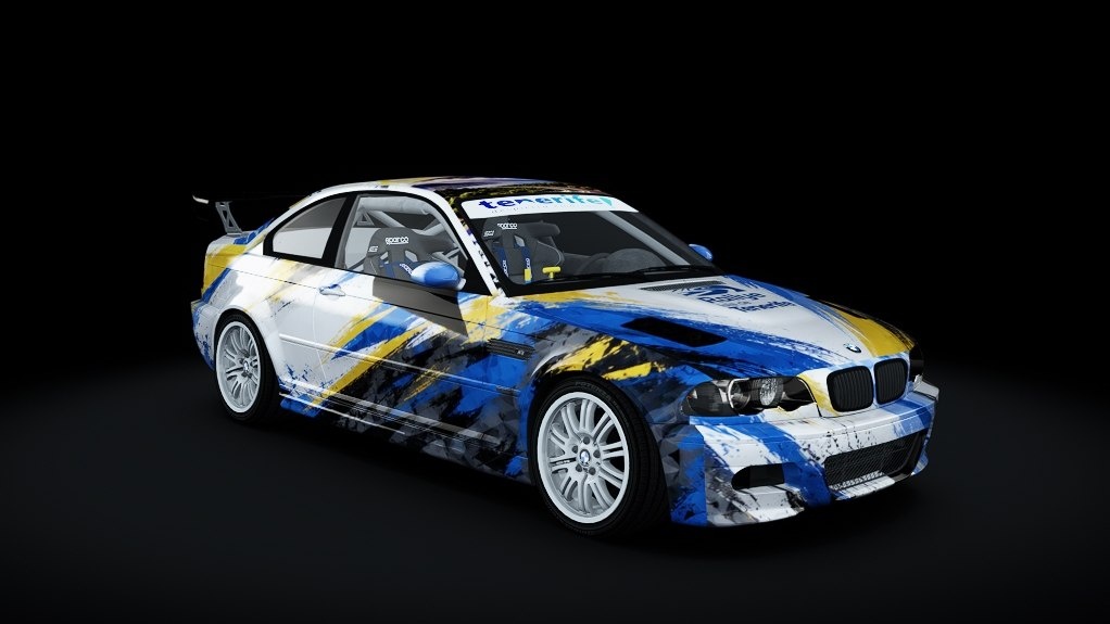 Мод BMW M3 E46 rally v1.0.1 для Assetto Corsa