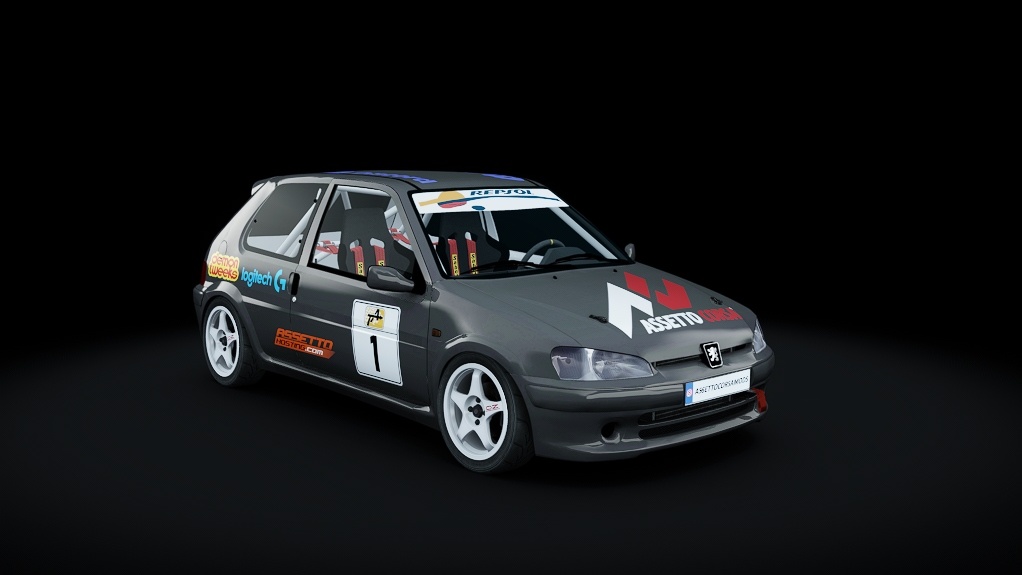 Мод Peugeot 106 Rallye v1.0.1 для Assetto Corsa