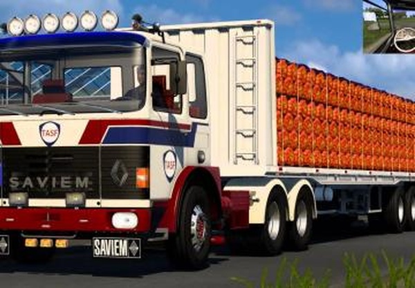 Мод Saviem PS30 версия 1.3 для Euro Truck Simulator 2 (v1.60.x)