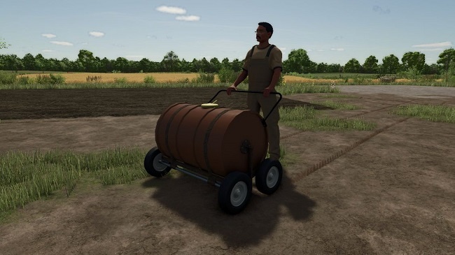 МОД Hand Pushable Tool Pack v1.1.1.0 (1.21.x) ДЛЯ FARMING SIMULATOR 2025