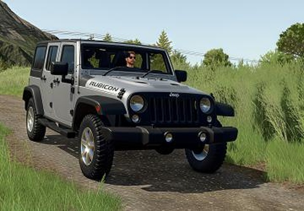 Мод Jeep Wrangler Rubicon 2014 версия 1.0.0.0 для Farming Simulator 2025 (v1.21.x)