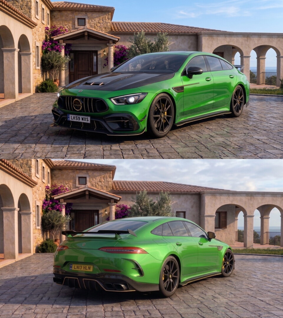 МОД 2025 Mercedes-AMG GT 63 S E Mansory v1.0 ДЛЯ EURO TRUCK SIMULATOR 2