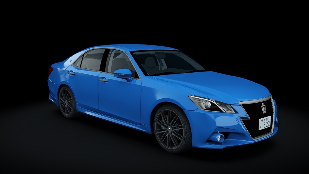 Мод Toyota Crown S210 Athlete S Hybrid v2.02.1 для Assetto Corsa