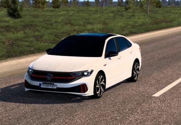 Мод Volkswagen Jetta GLI 2021 версия 1.1 для Euro Truck Simulator 2 (v1.60.x)