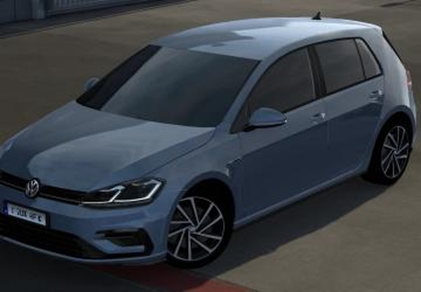 Мод Volkswagen Golf MK7.5 GTI/TSI 2019 версия 1.1 для American Truck Simulator (v1.60.x)