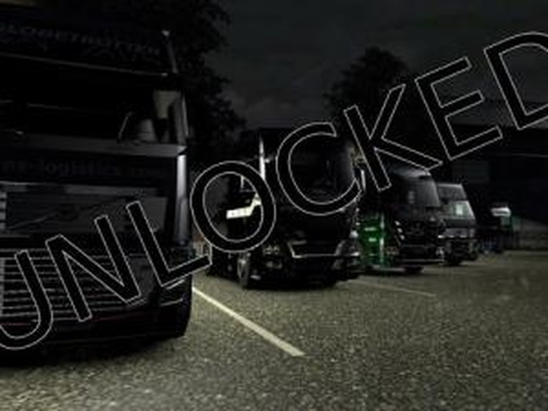 Мод «Всё разблокировано» версия 14.08.26 для Euro Truck Simulator 2 (v1.60.x)