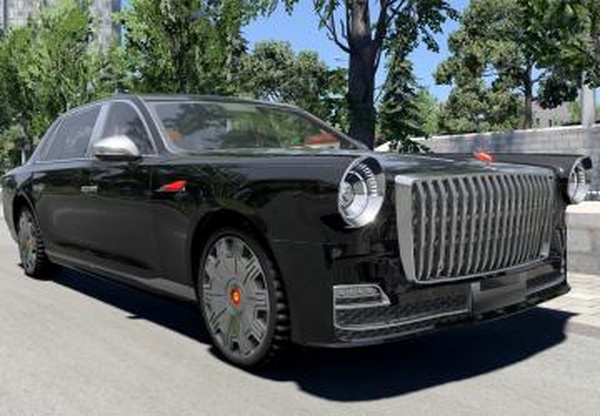 Мод Hongqi L5 (2023-2027) версия 1.0 для BeamNG.drive (v0.39.x)