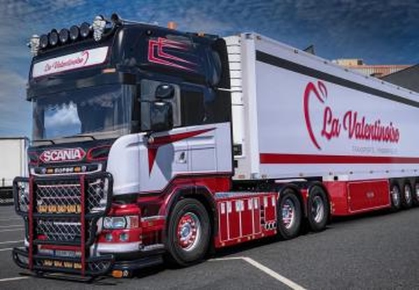 Мод Scania 6 Series R500 V8 версия 1.3 для Euro Truck Simulator 2 (v1.60.x)