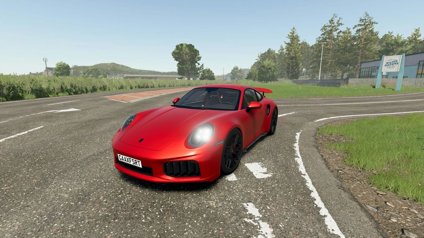 МОД Porsche 911 Turbo S v1.0.0.0 (1.21.x) ДЛЯ FARMING SIMULATOR 2025