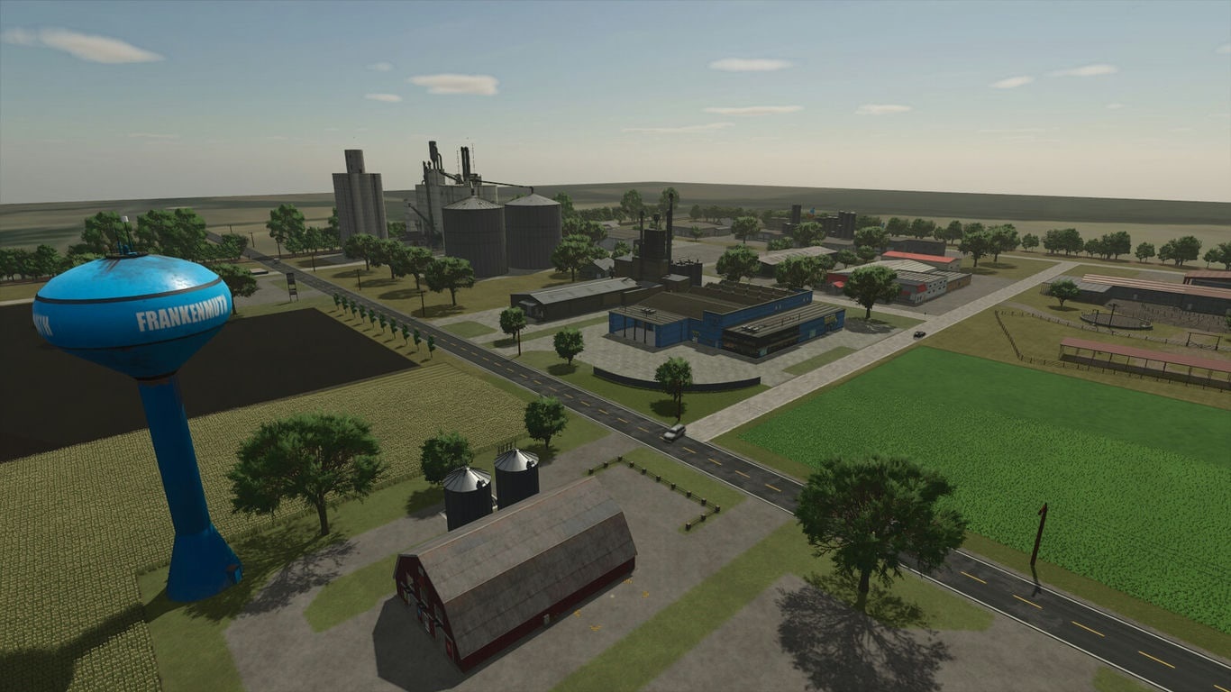 МОД Карта Frankenmuth Farming v1.3.0.0 (1.21.x) ДЛЯ FARMING SIMULATOR 2025
