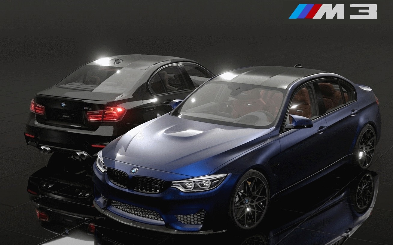 Мод BMW M3 F80 v1.0 (0.39.x) ДЛЯ BEAMNG.DRIVE