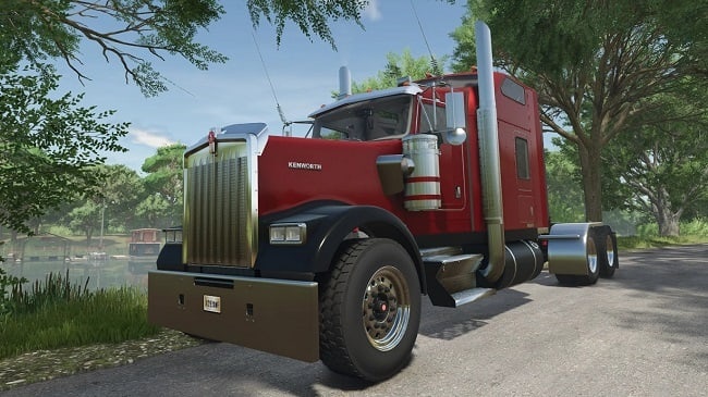 МОД Kenworth W900L v1.6.0.0 (1.21.x) ДЛЯ FARMING SIMULATOR 2025