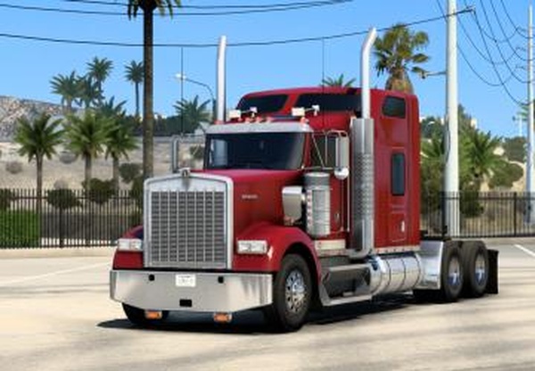 Мод Kenworth W900B версия 1.6.6 для American Truck Simulator (v1.60.x)