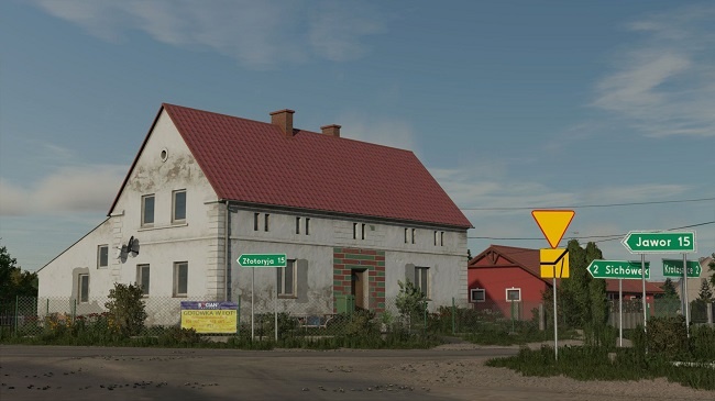 МОД Карта Krajów & Łaźniki v1.0.0.0 (1.21.x) ДЛЯ FARMING SIMULATOR 2025