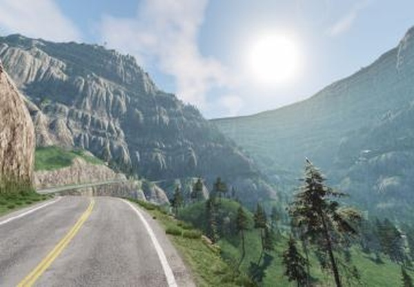 Карта «Flood Escape Crater» версия 1.2 для BeamNG.drive (v0.39.x)