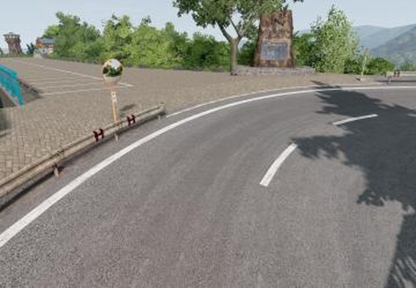 Карта «Yabitsu Pass (Touge)» версия 04.08.26 для BeamNG.drive (v0.39.x)