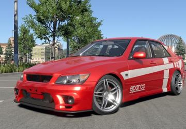 Мод Toyota Altezza/Lexus IS300 версия 1.7 для BeamNG.drive (v0.39.x)