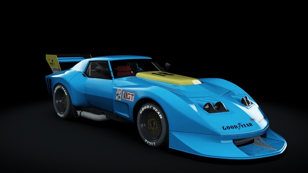 Мод Chevrolet Corvette by Greenwood Chevrolet v0.9.1 для Assetto Corsa