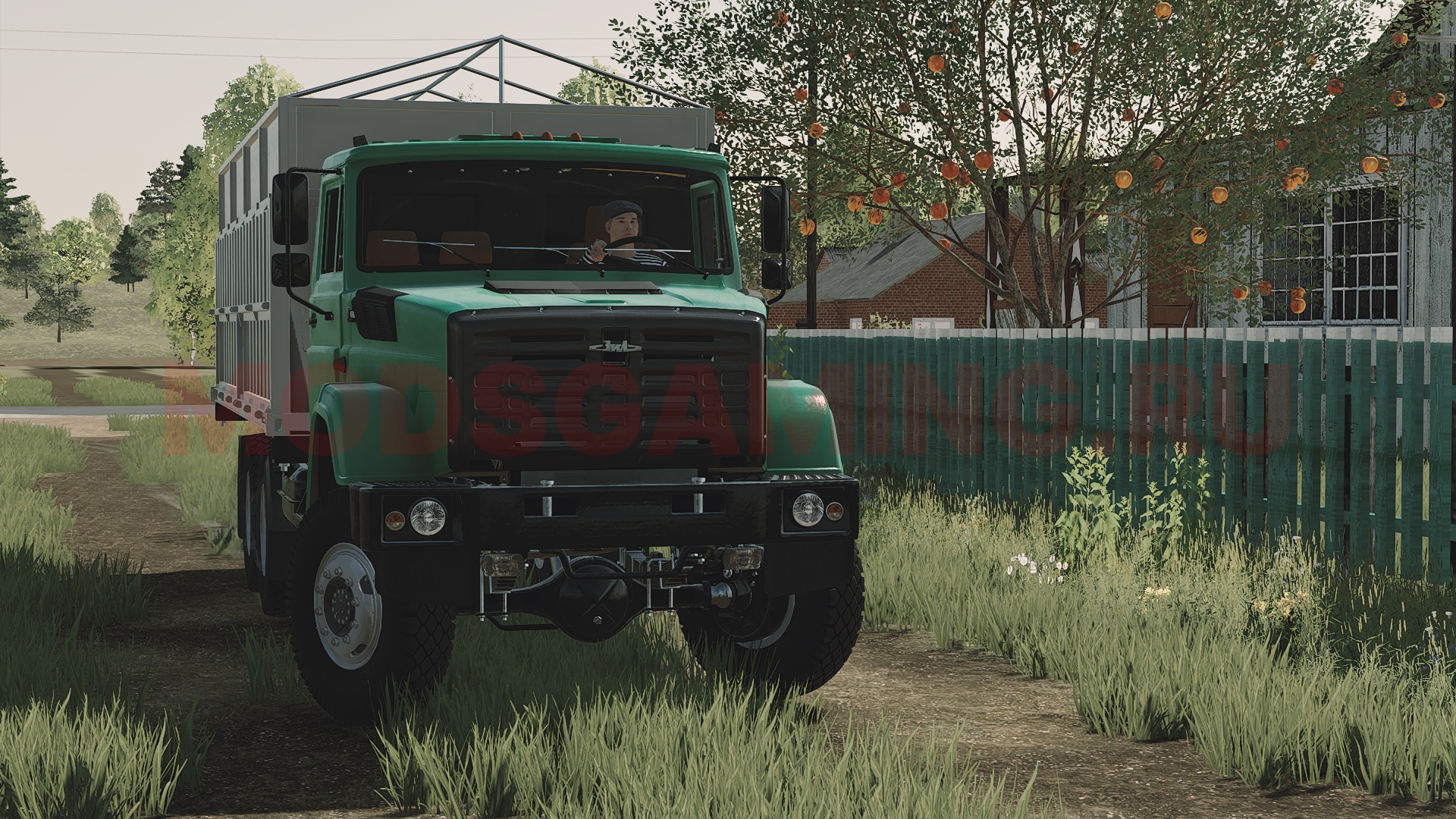 МОД ЗИЛ-4334 ЛАЙНЕР И ПРИЦЕП V1.2.0.0 ДЛЯ FARMING SIMULATOR 2022