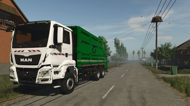 МОД Garbage Transport Mode v1.0.0.4 (1.21.x) ДЛЯ FARMING SIMULATOR 2025