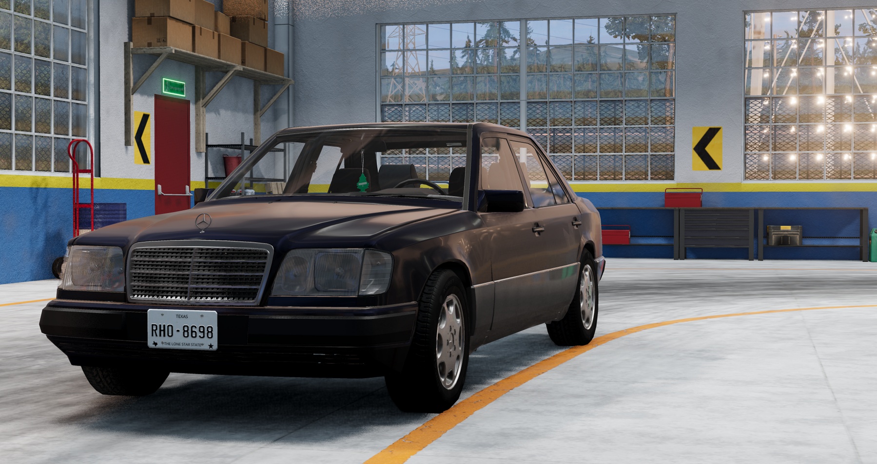 Мод Mercedes-Benz W124 1980-1990s Pack v2.1 (0.39.x) ДЛЯ BEAMNG.DRIVE