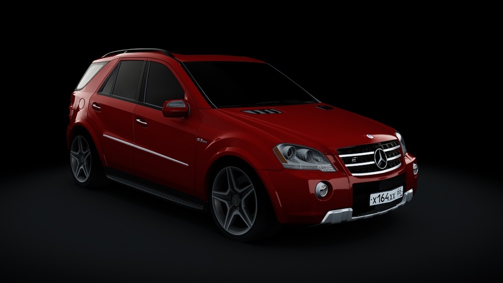 Мод Mercedes-Benz ML63 AMG v1.0.1 для Assetto Corsa