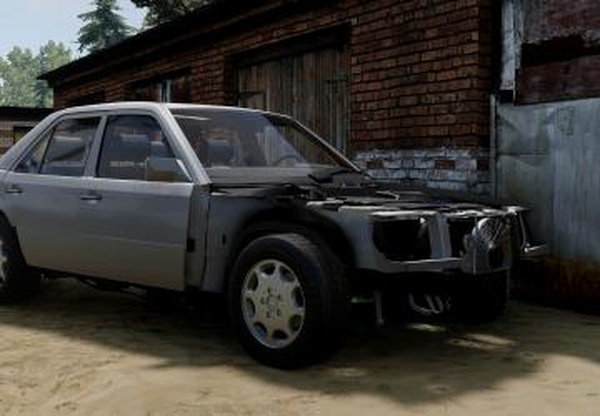 Мод Mercedes-Benz (W124) (1980-1990) версия 1.5 для BeamNG.drive (v0.39.x)