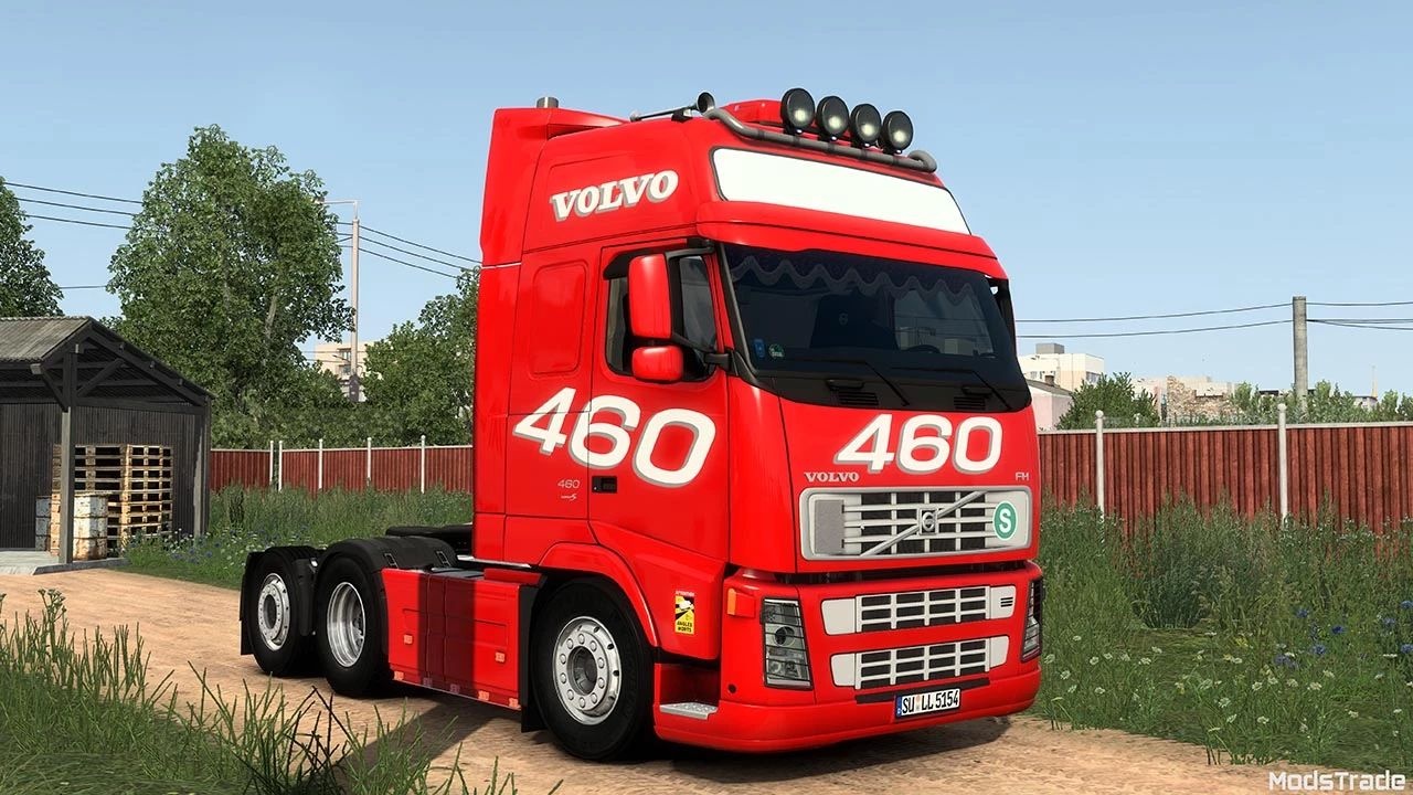МОД Volvo FH II-III MegaMod v10.0 ДЛЯ EURO TRUCK SIMULATOR 2