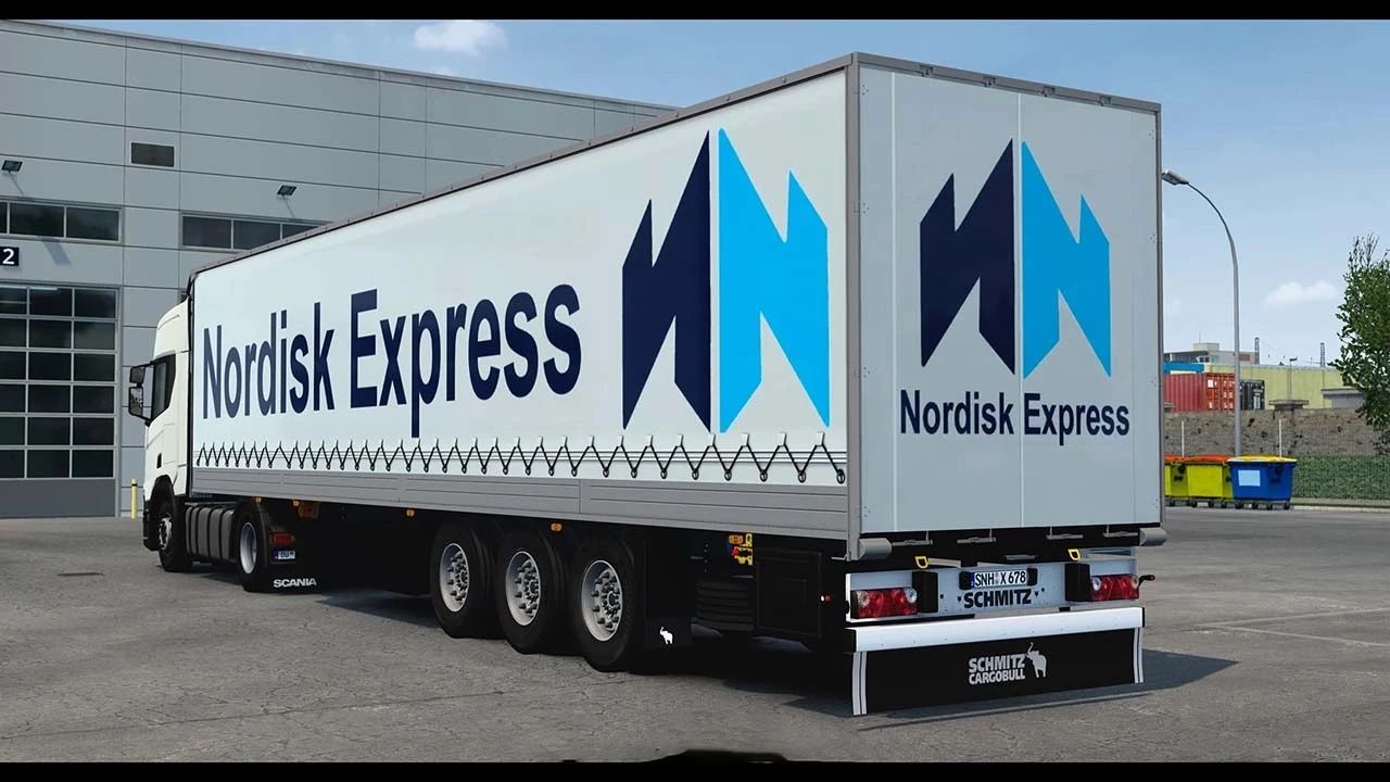 МОД Schmitz MegaPack v26.0 ДЛЯ EURO TRUCK SIMULATOR 2