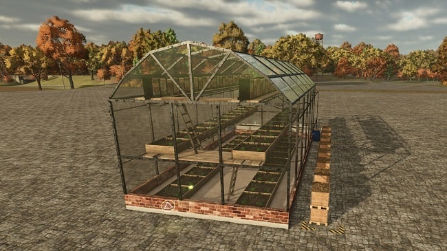 МОД Universal Large Greenhouse v1.0.2.0 (1.21.x) ДЛЯ FARMING SIMULATOR 2025