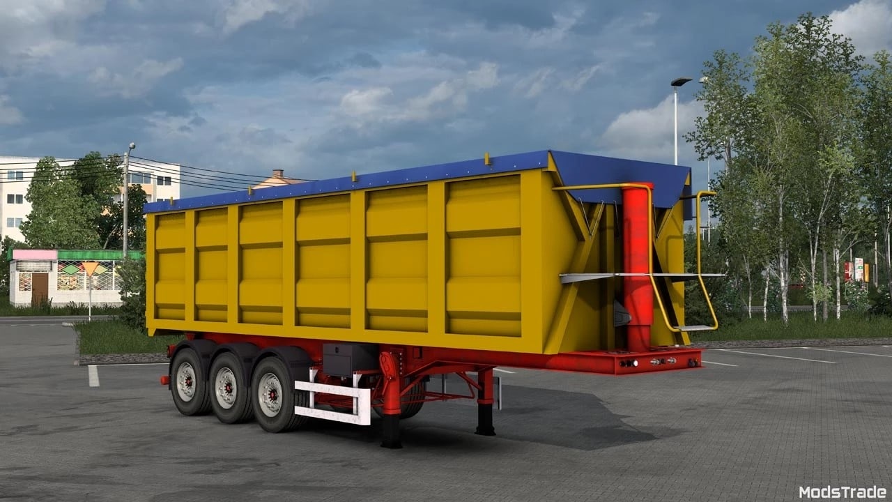 МОД Bodex Kis 3 Trailer v4.0 ДЛЯ EURO TRUCK SIMULATOR 2