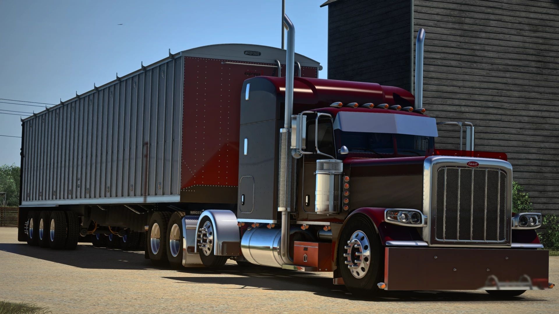 МОД Western Commodity Express Trailer v1.0 ДЛЯ AMERICAN TRUCK SIMULATOR