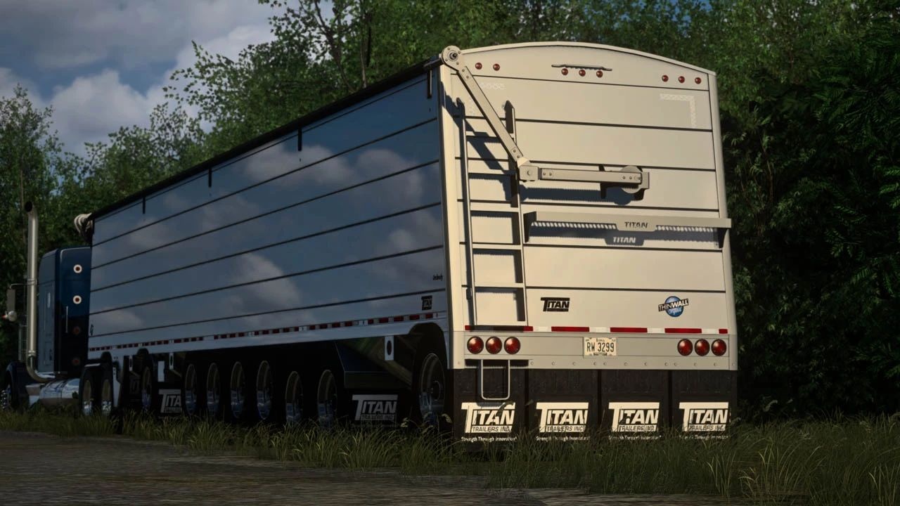МОД TITAN Unibody Hopper v1.60 ДЛЯ AMERICAN TRUCK SIMULATOR