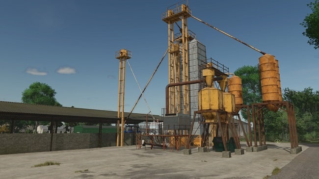МОД Large Grain Dryers v1.0.0.0 (1.21.x) ДЛЯ FARMING SIMULATOR 2025