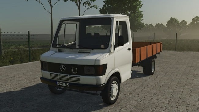 МОД Mercedes Flatbed Truck v1.0.0.1 (1.21.x) ДЛЯ FARMING SIMULATOR 2025