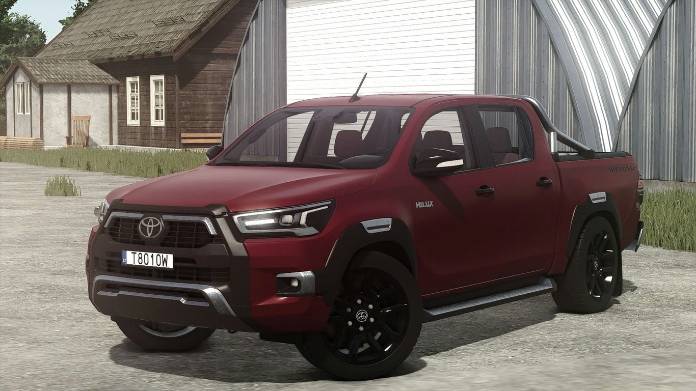 МОД Toyota Hilux Invincible 2021 v2.0.0.4 (1.21.x) ДЛЯ FARMING SIMULATOR 2025
