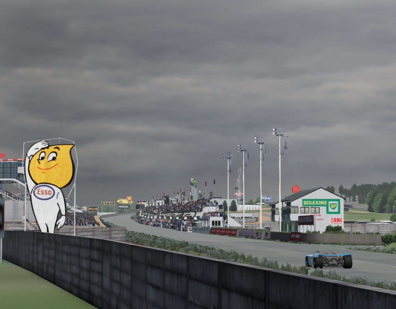 Мод Карта Le Mans 1967 v1.1 (0.38.x) ДЛЯ BEAMNG.DRIVE