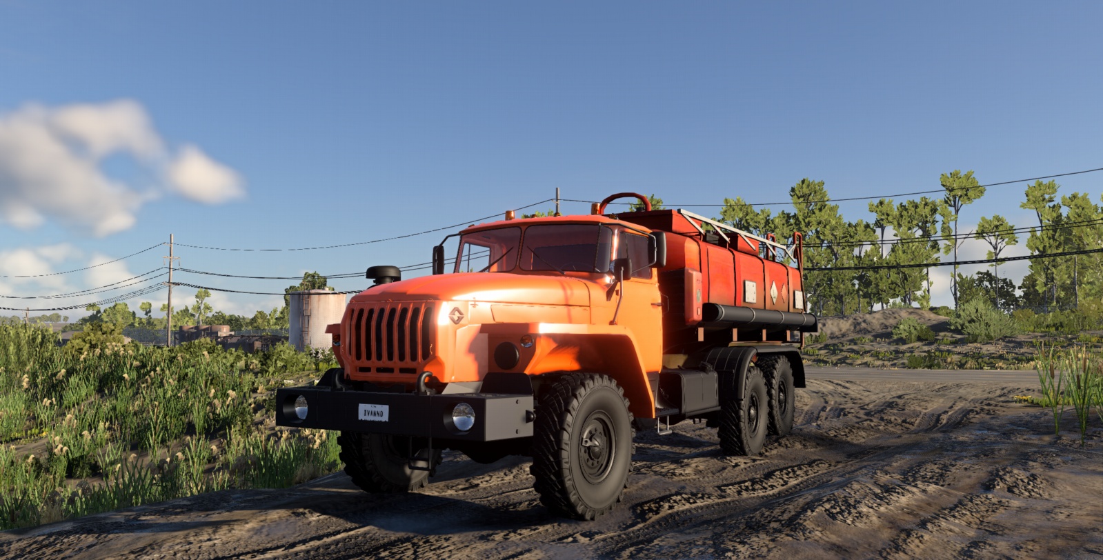МОД URAL 4320-31 V 4.2.1 (0.39) ДЛЯ BEAMNG.DRIVE